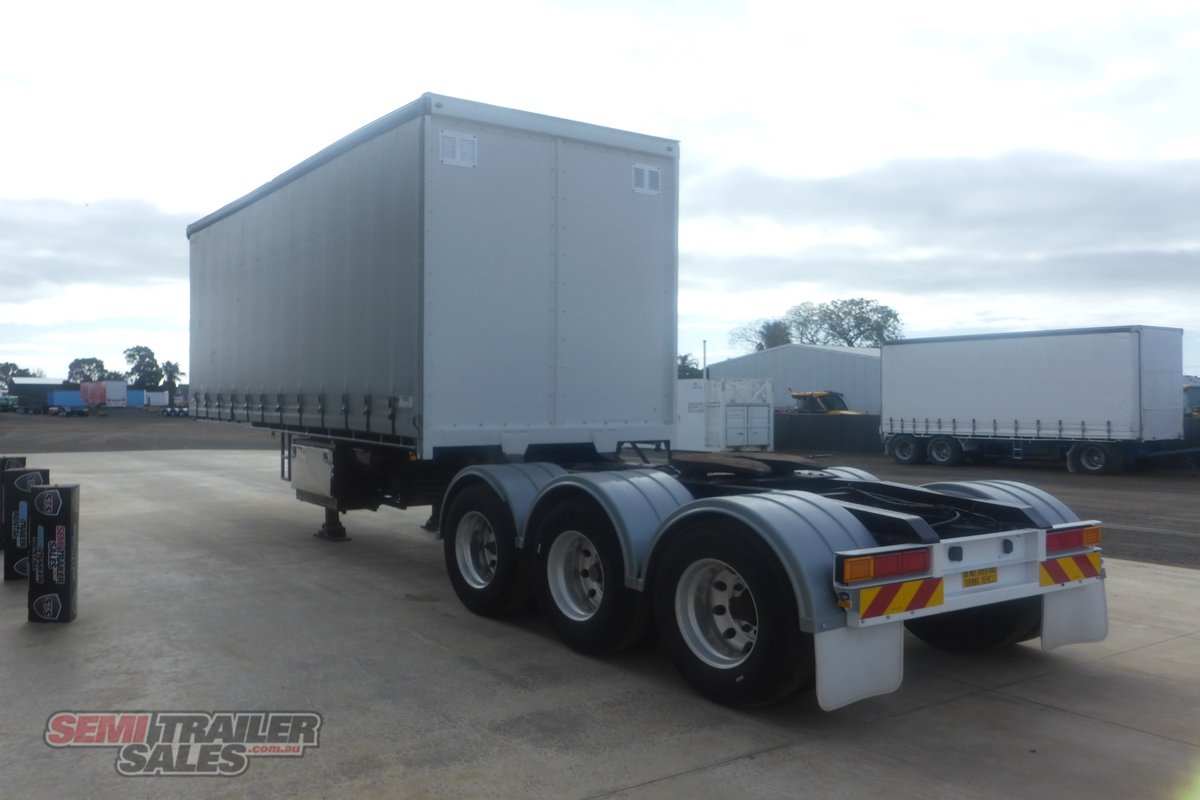 09/2007 VAWDREY 12 PALLET CURTAINSIDER A TRAILER