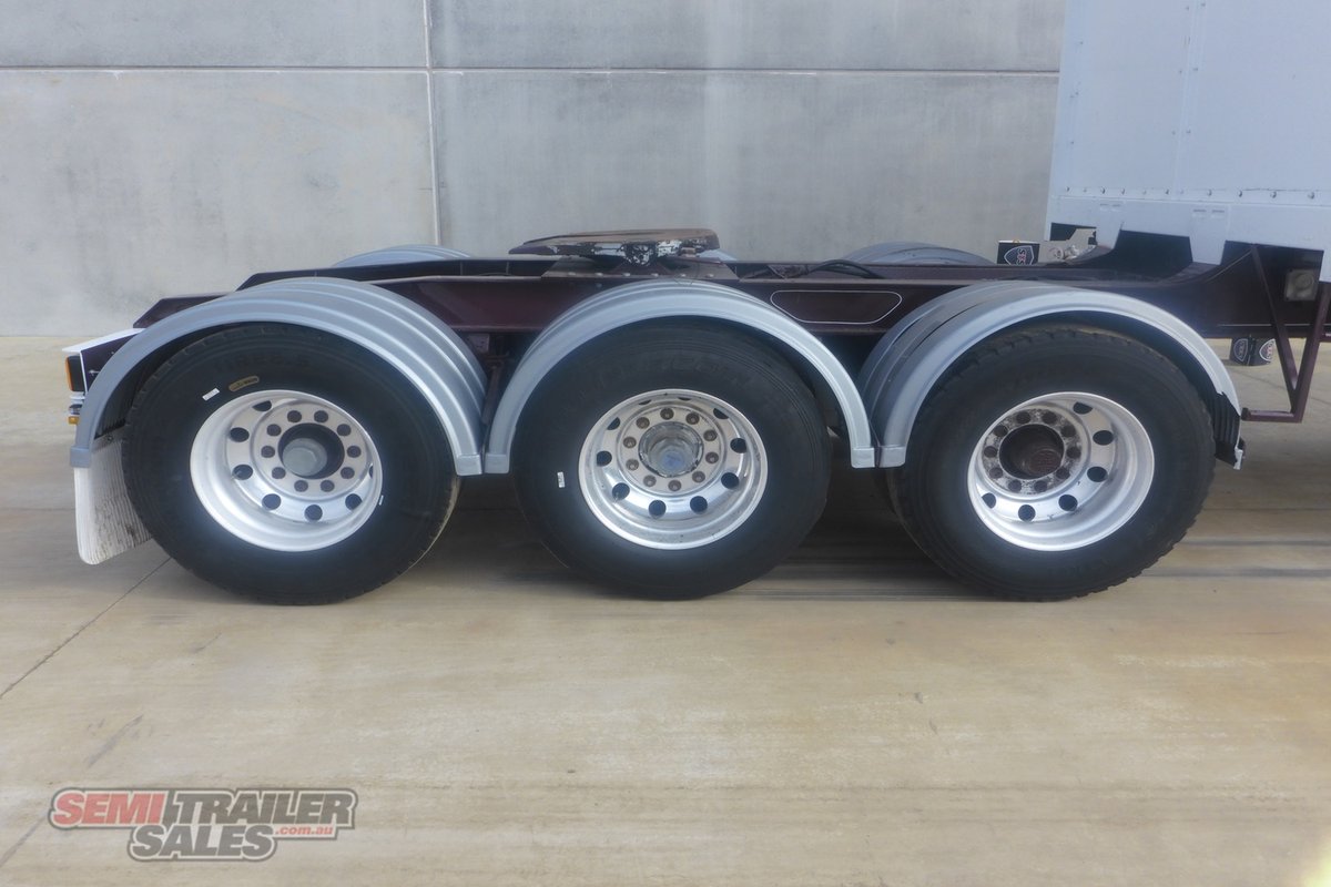 09/2007 VAWDREY 12 PALLET CURTAINSIDER A TRAILER