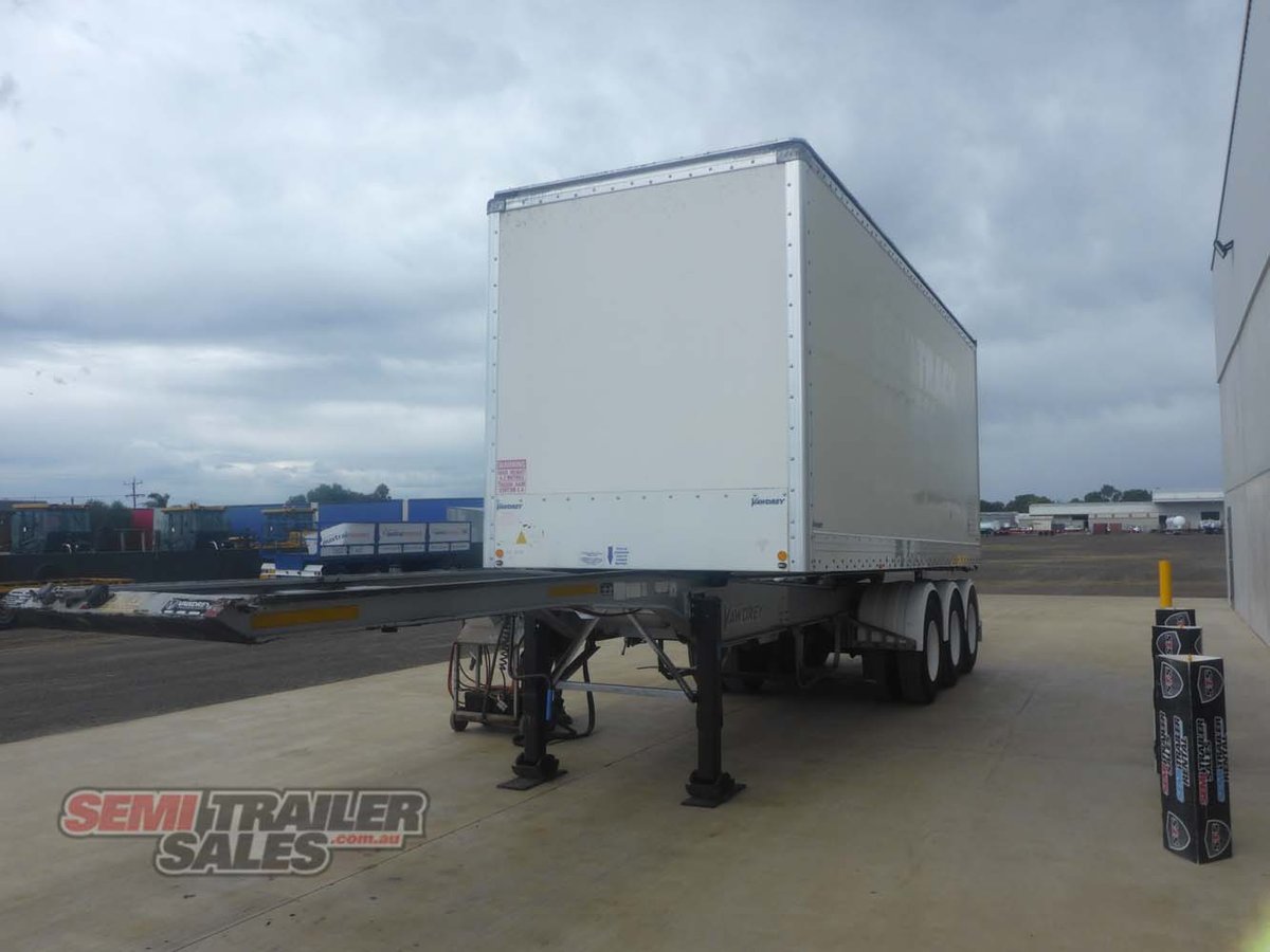 2010 VAWDREY 12 PALLET ROLLBACK PANTECH A TRAILER