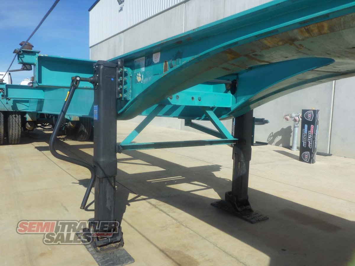 2003 MAXITRANS40FT SKEL TRAILER WITH REAR PUSH OUT BAR