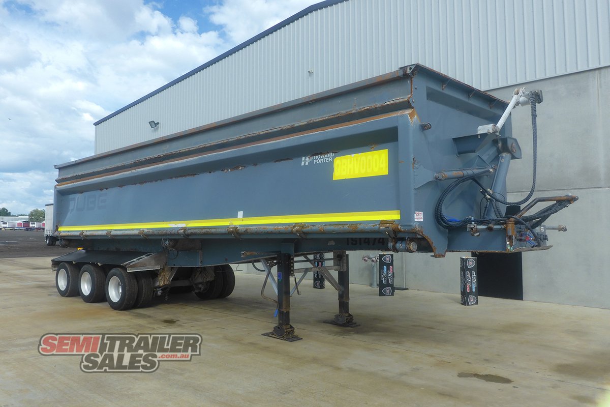 2018 HOWARD PORTER TRI AXLE SIDE TIPPER TRAILER