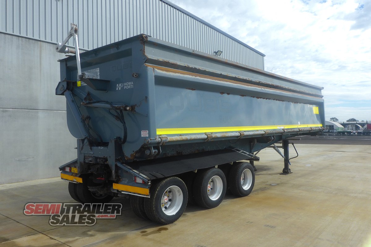 2018 HOWARD PORTER TRI AXLE SIDE TIPPER TRAILER