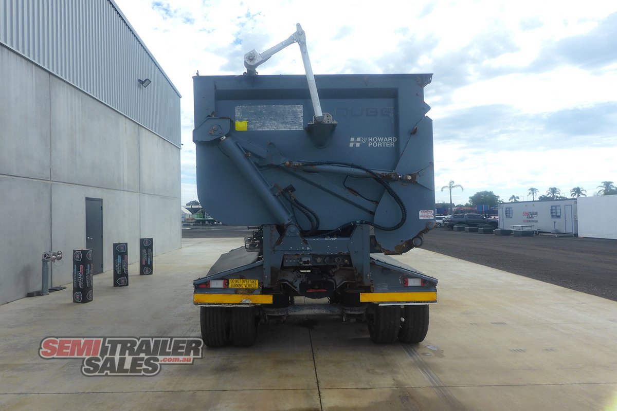 2018 HOWARD PORTER TRI AXLE SIDE TIPPER TRAILER