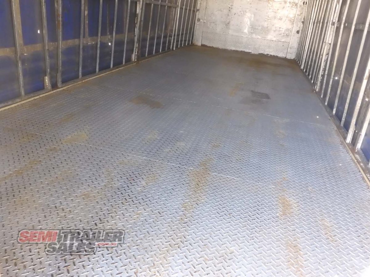 2006 BARKER 12 PALLET ROLLBACK CURTAINSIDER TRAILER