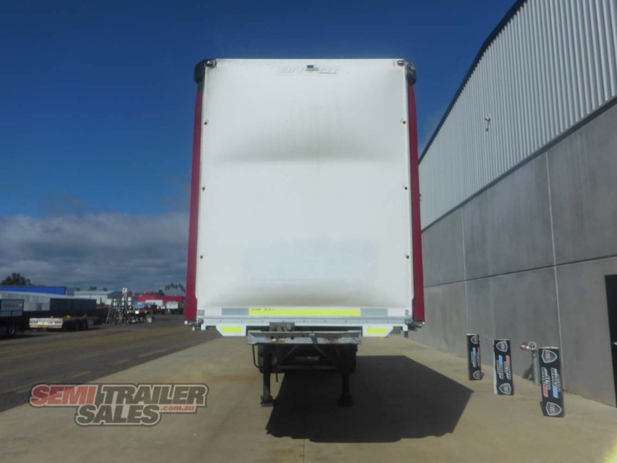 2006 BARKER 12 PALLET ROLLBACK CURTAINSIDER TRAILER