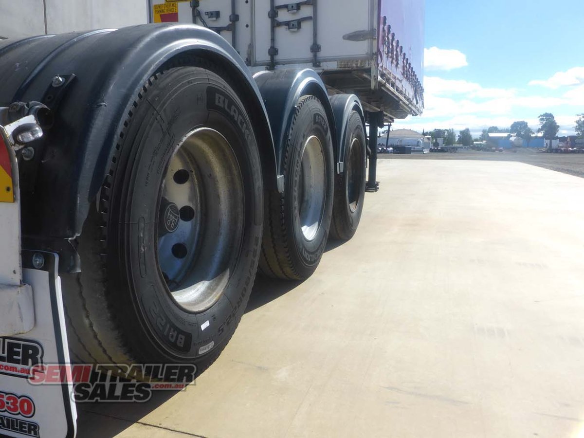 2006 BARKER 12 PALLET ROLLBACK CURTAINSIDER TRAILER