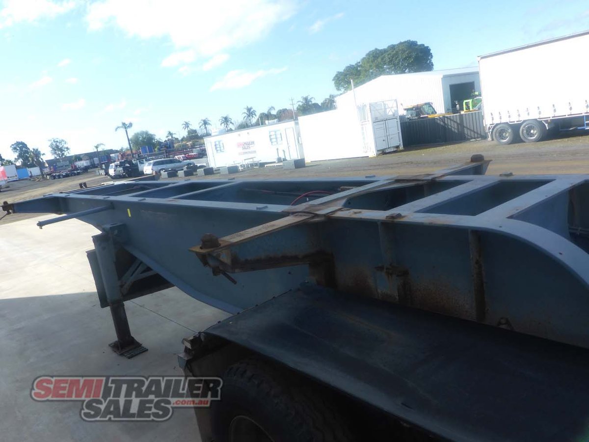 2008 CIMC SKEL A TRAILER (90MM TURNTABLE)
