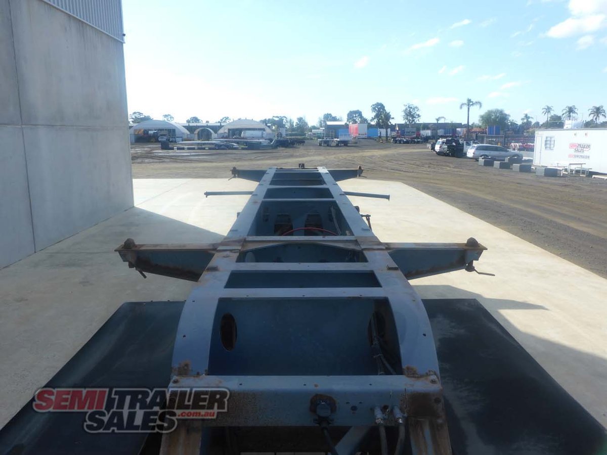 2008 CIMC SKEL A TRAILER (90MM TURNTABLE)