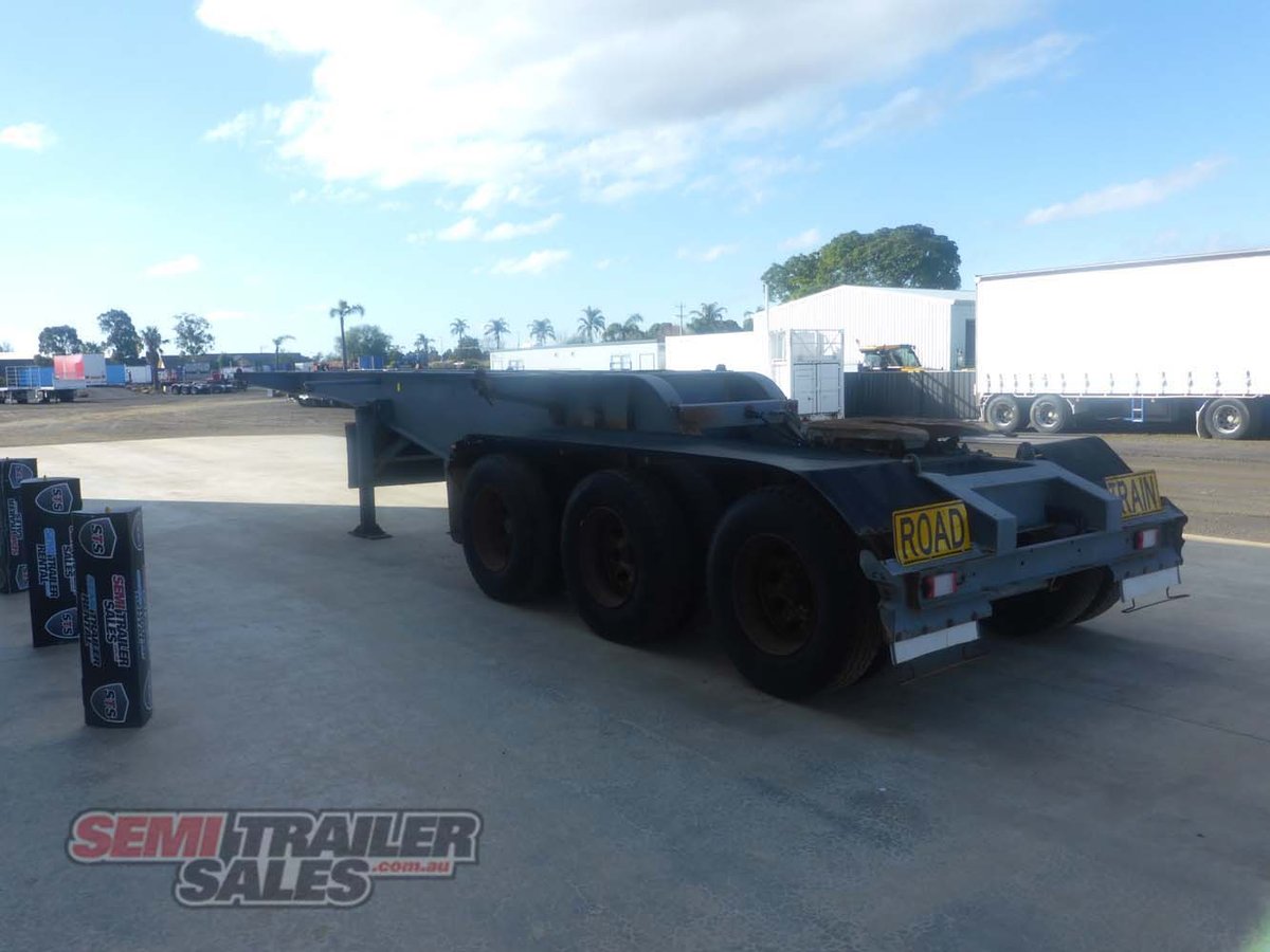2008 CIMC SKEL A TRAILER (90MM TURNTABLE)