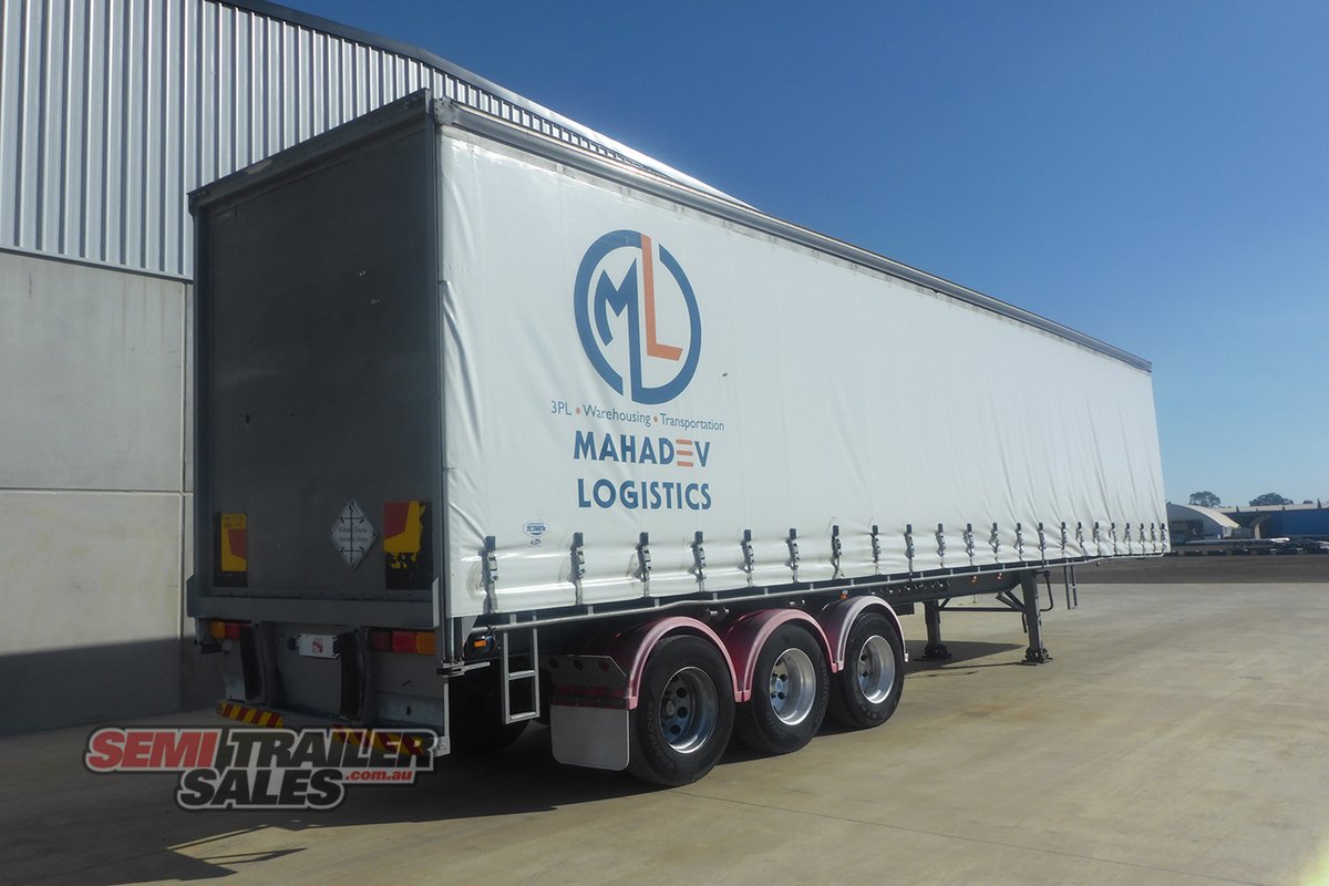 03/2008 VAWDREY CURTAINSIDER TRAILER
