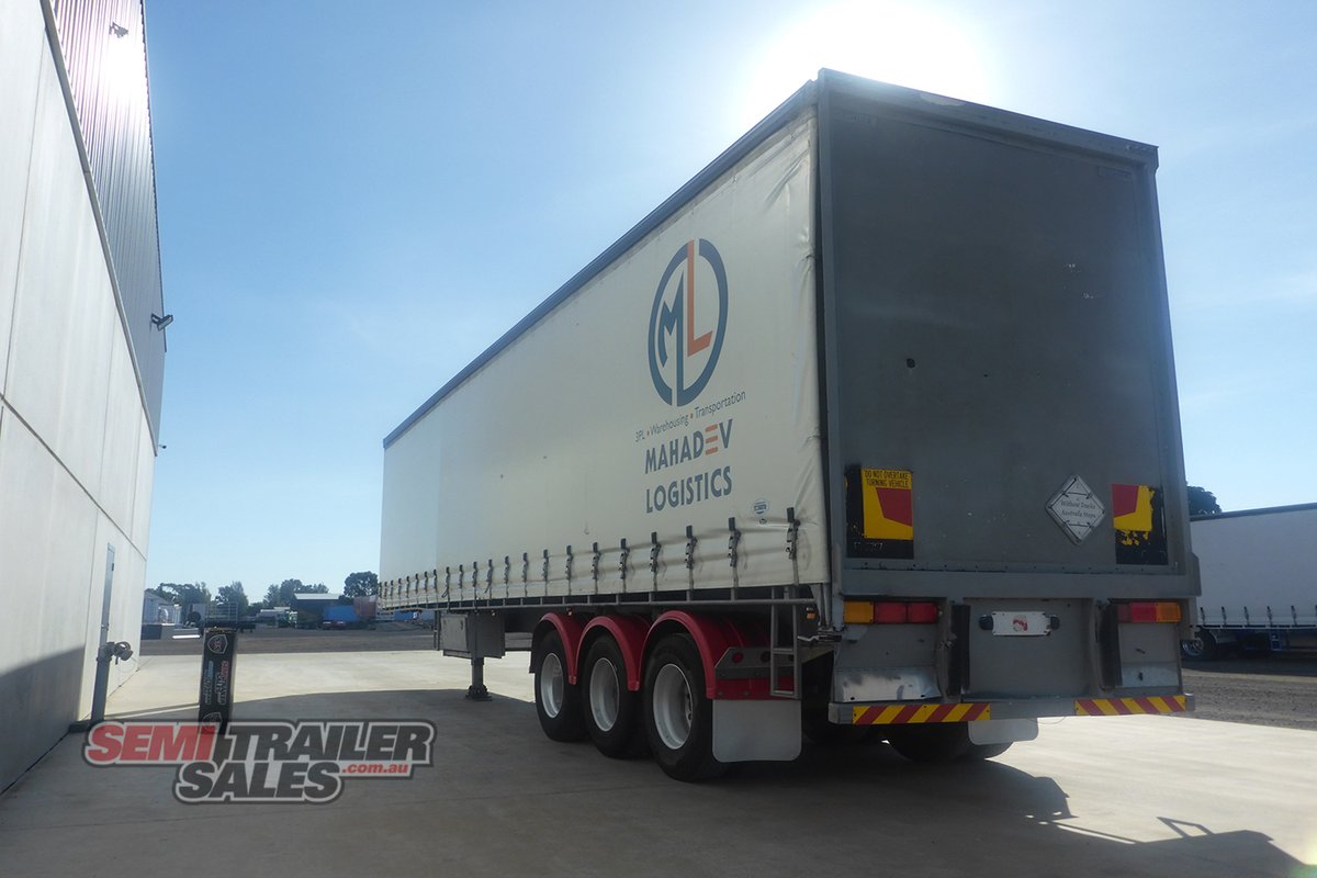 03/2008 VAWDREY CURTAINSIDER TRAILER