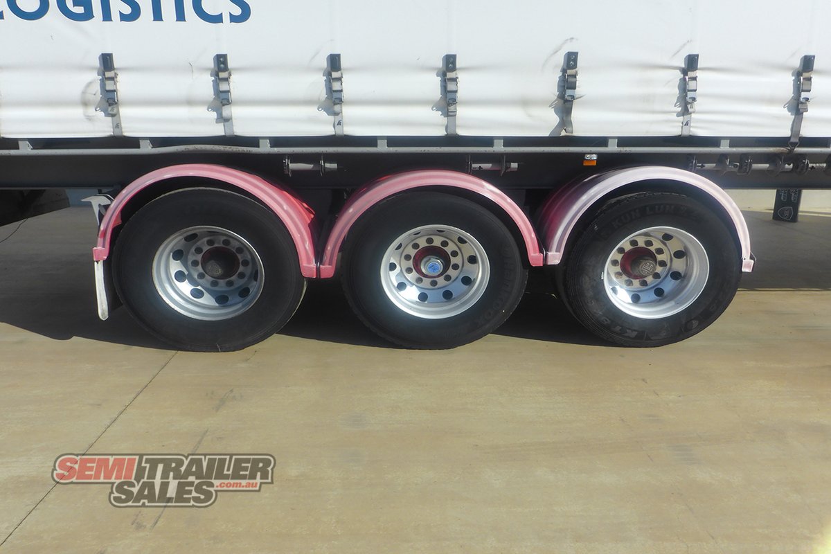 03/2008 VAWDREY CURTAINSIDER TRAILER