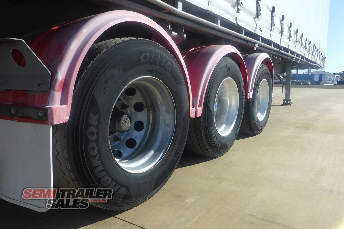 03/2008 VAWDREY CURTAINSIDER TRAILER