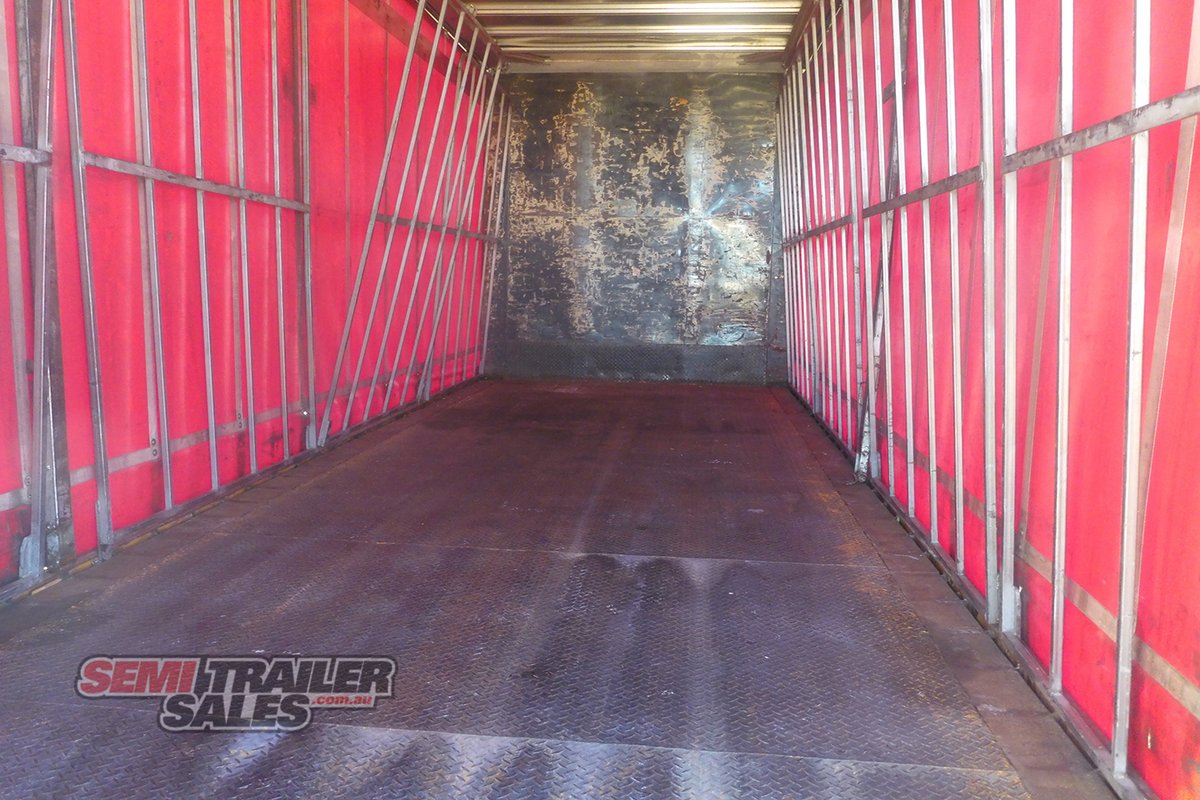 07/2007 BARKER 12 PALLET ROLLBACK CURTAINSIDER A TRAILER