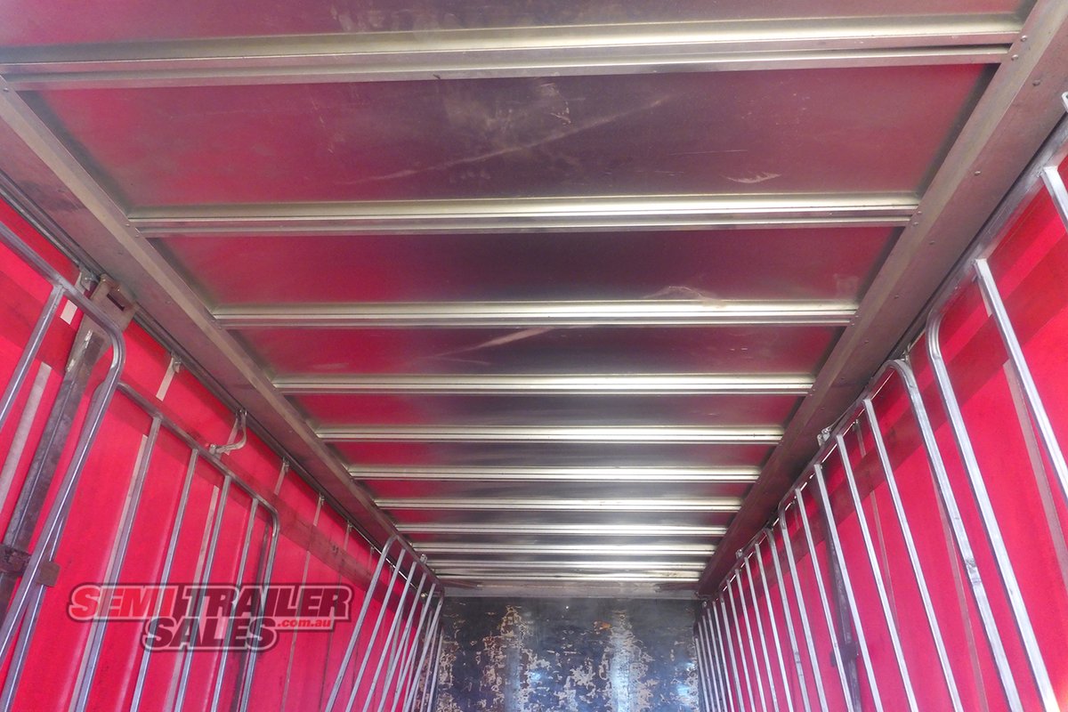 07/2007 BARKER 12 PALLET ROLLBACK CURTAINSIDER A TRAILER