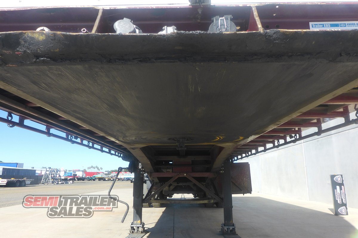 07/2007 BARKER 12 PALLET ROLLBACK CURTAINSIDER A TRAILER