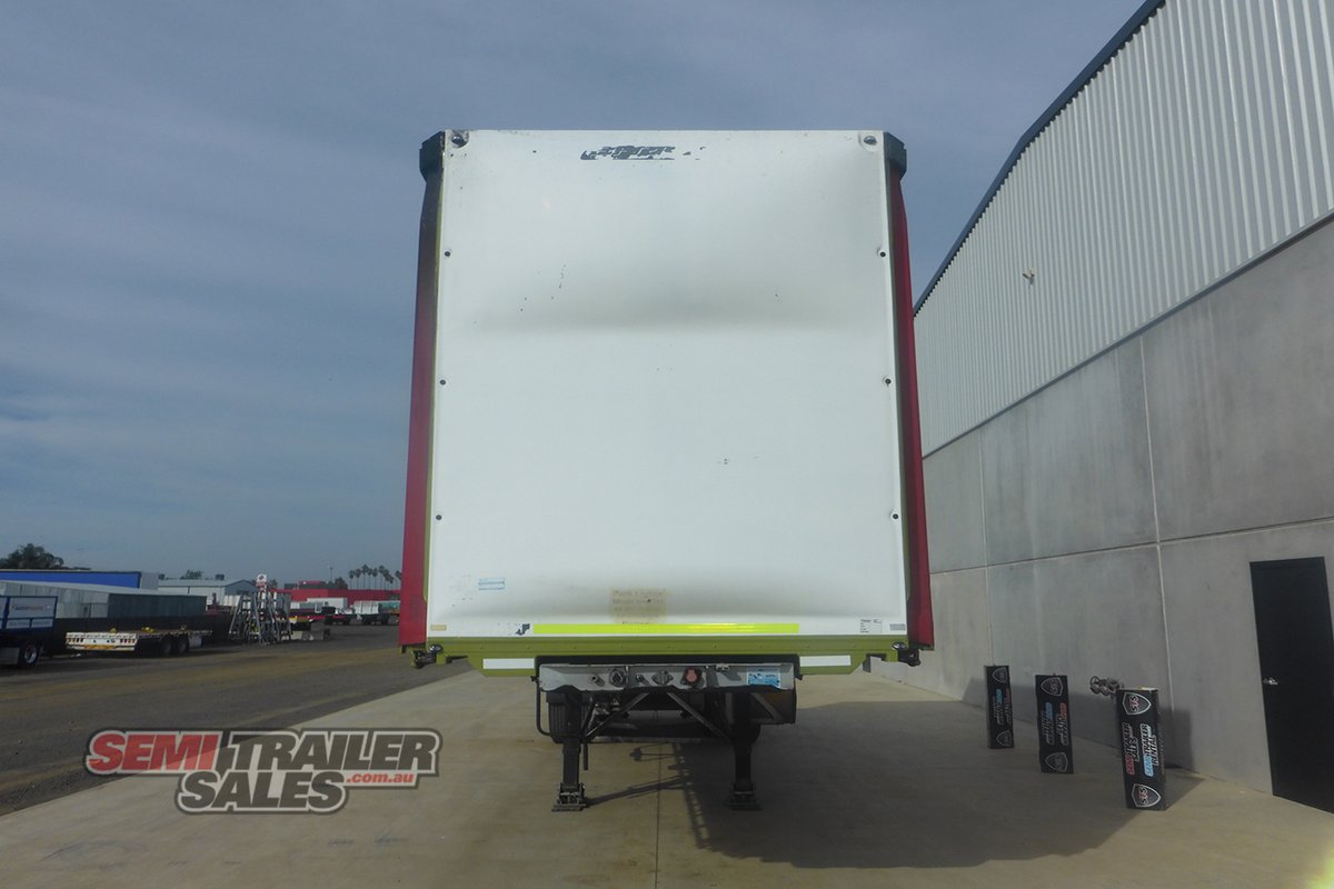 2007 BARKER 12 PALLET ROLLBACK CURTAINSIDER A TRAILER