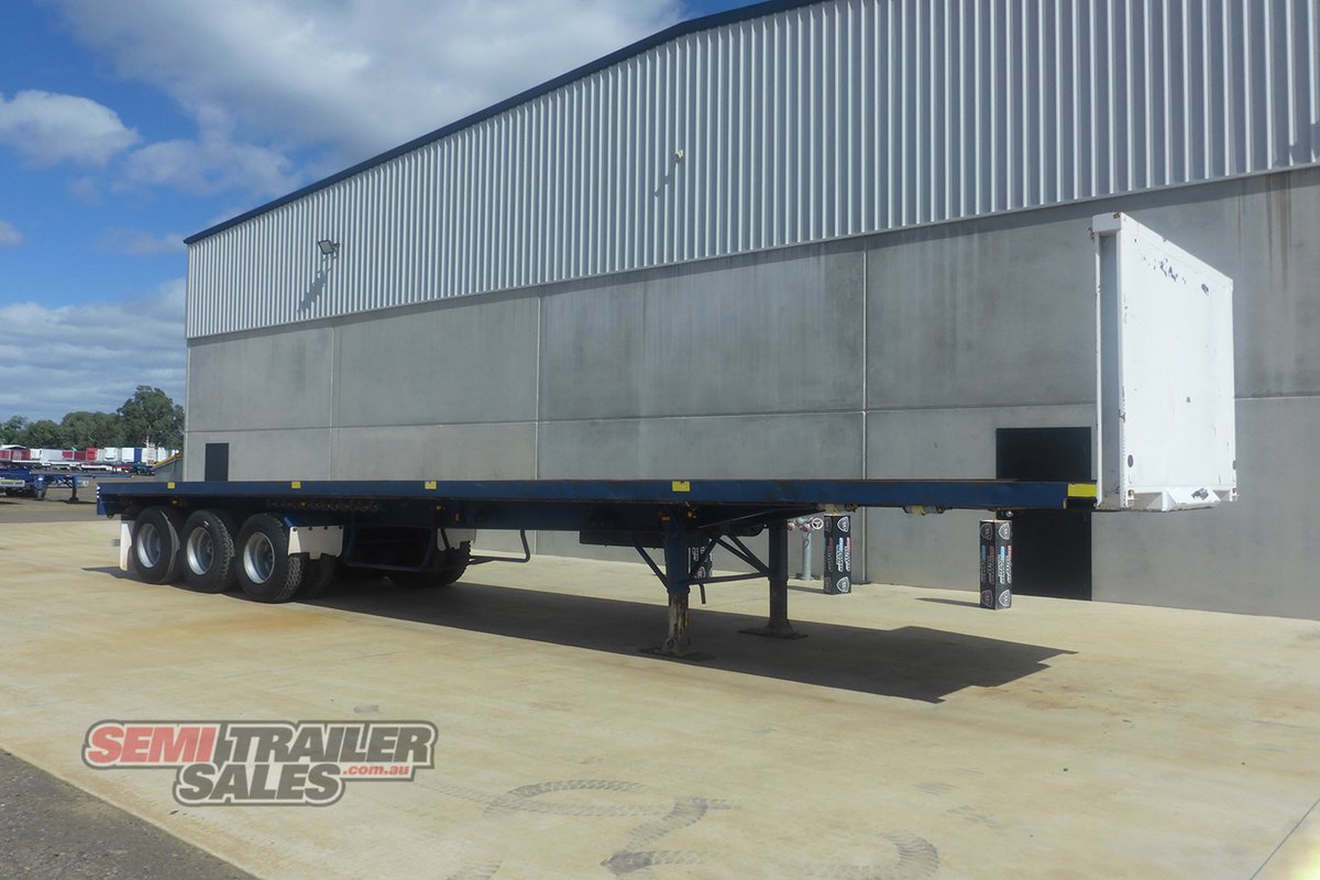 1990 KRUEGER 41FT FLAT TOP TRAILER