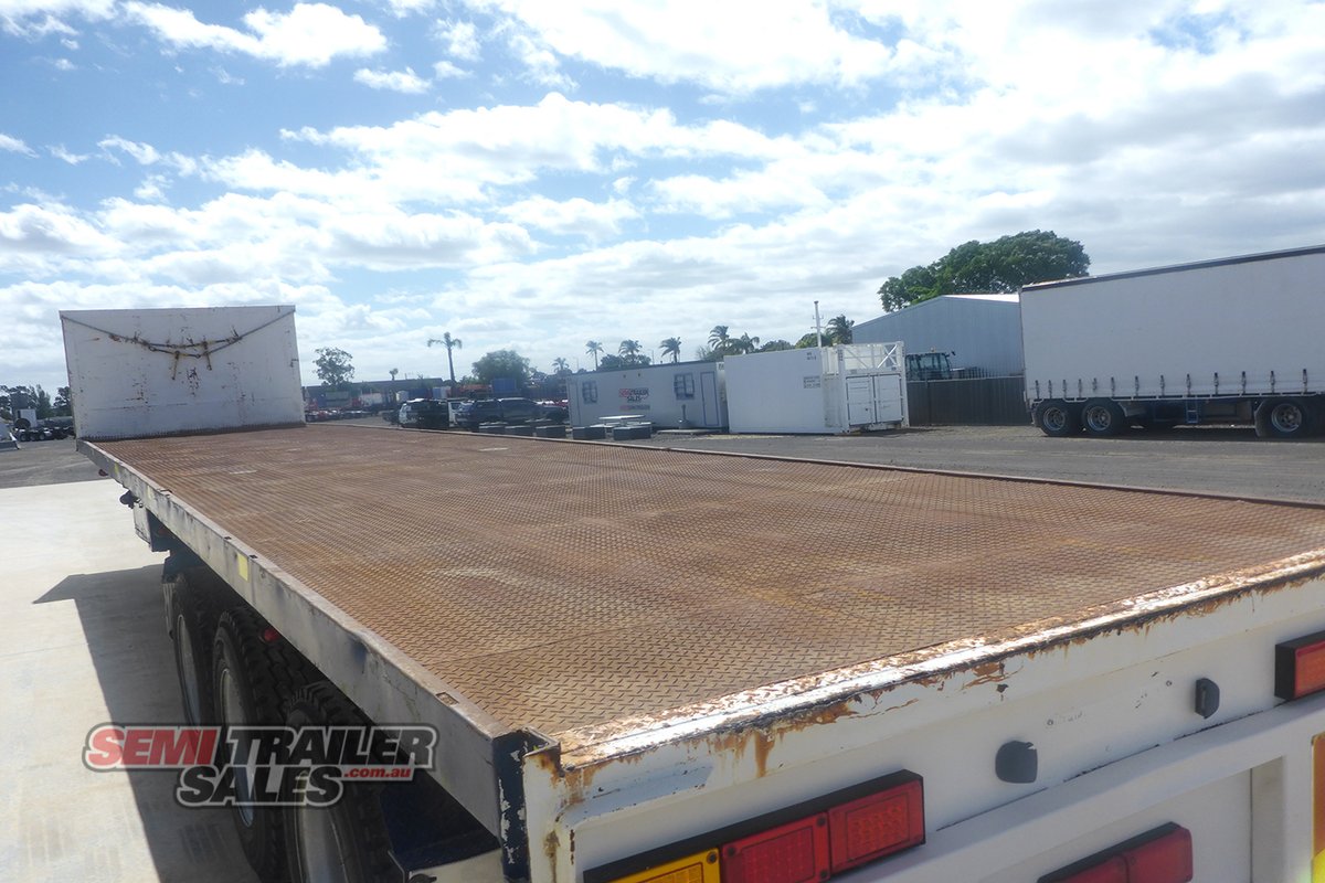1990 KRUEGER 41FT FLAT TOP TRAILER