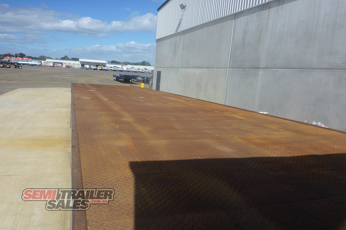 1990 KRUEGER 41FT FLAT TOP TRAILER