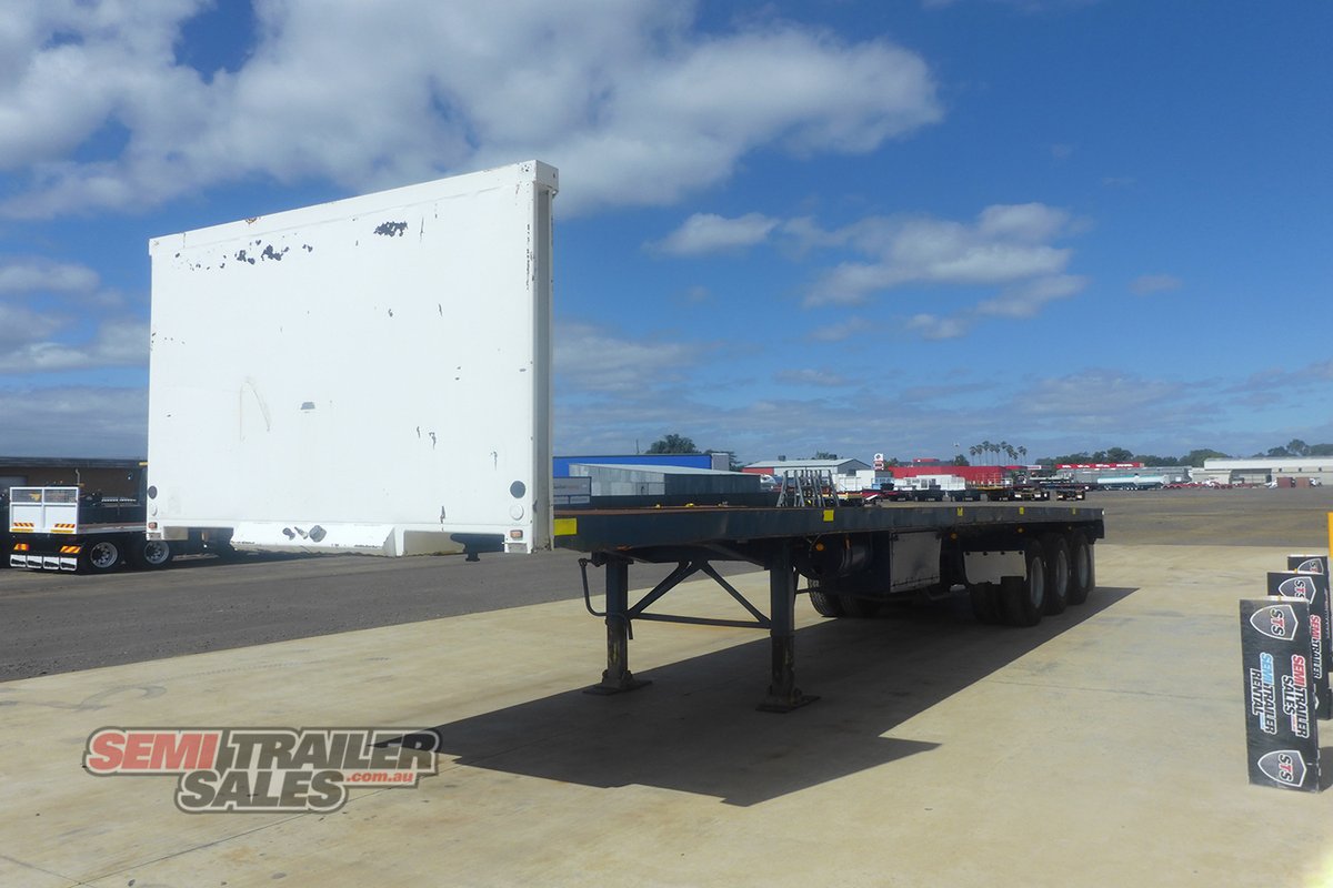 1990 KRUEGER 41FT FLAT TOP TRAILER