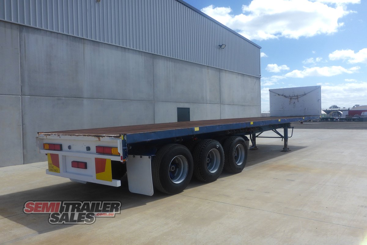 1990 KRUEGER 41FT FLAT TOP TRAILER