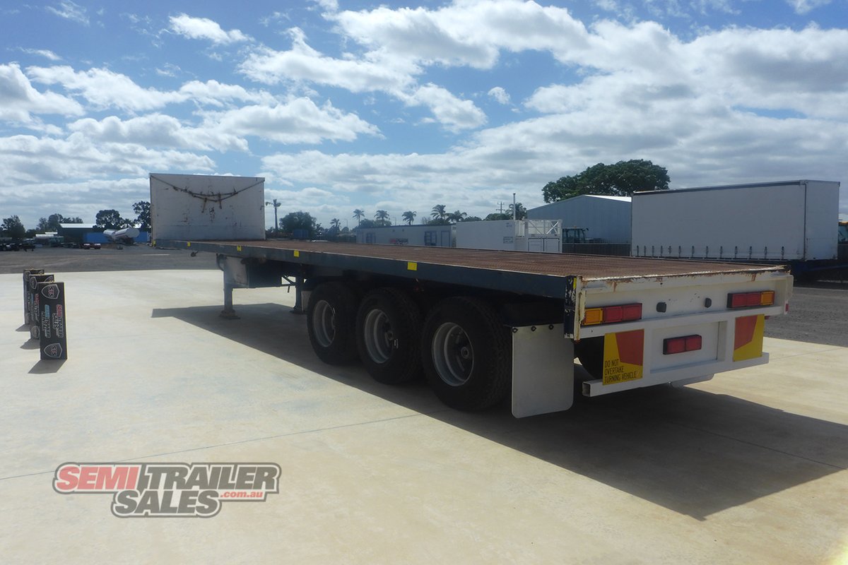 1990 KRUEGER 41FT FLAT TOP TRAILER
