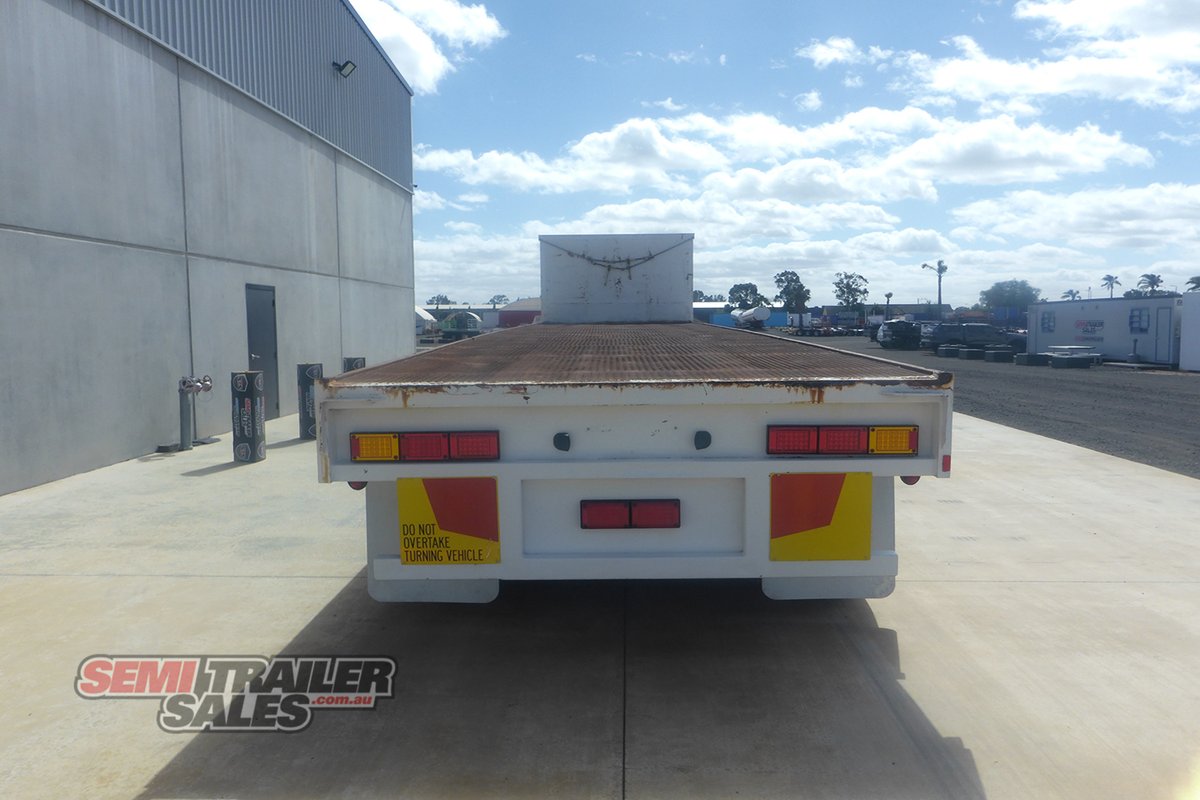1990 KRUEGER 41FT FLAT TOP TRAILER