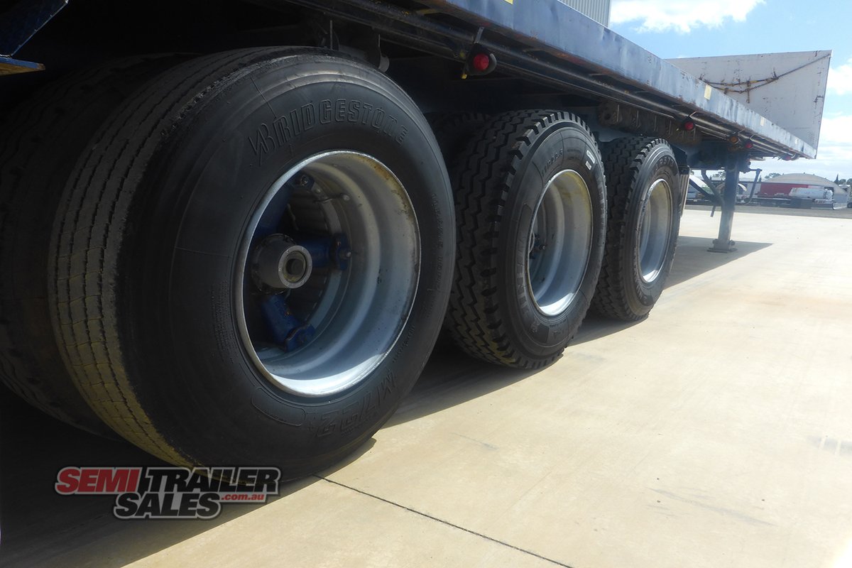 1990 KRUEGER 41FT FLAT TOP TRAILER