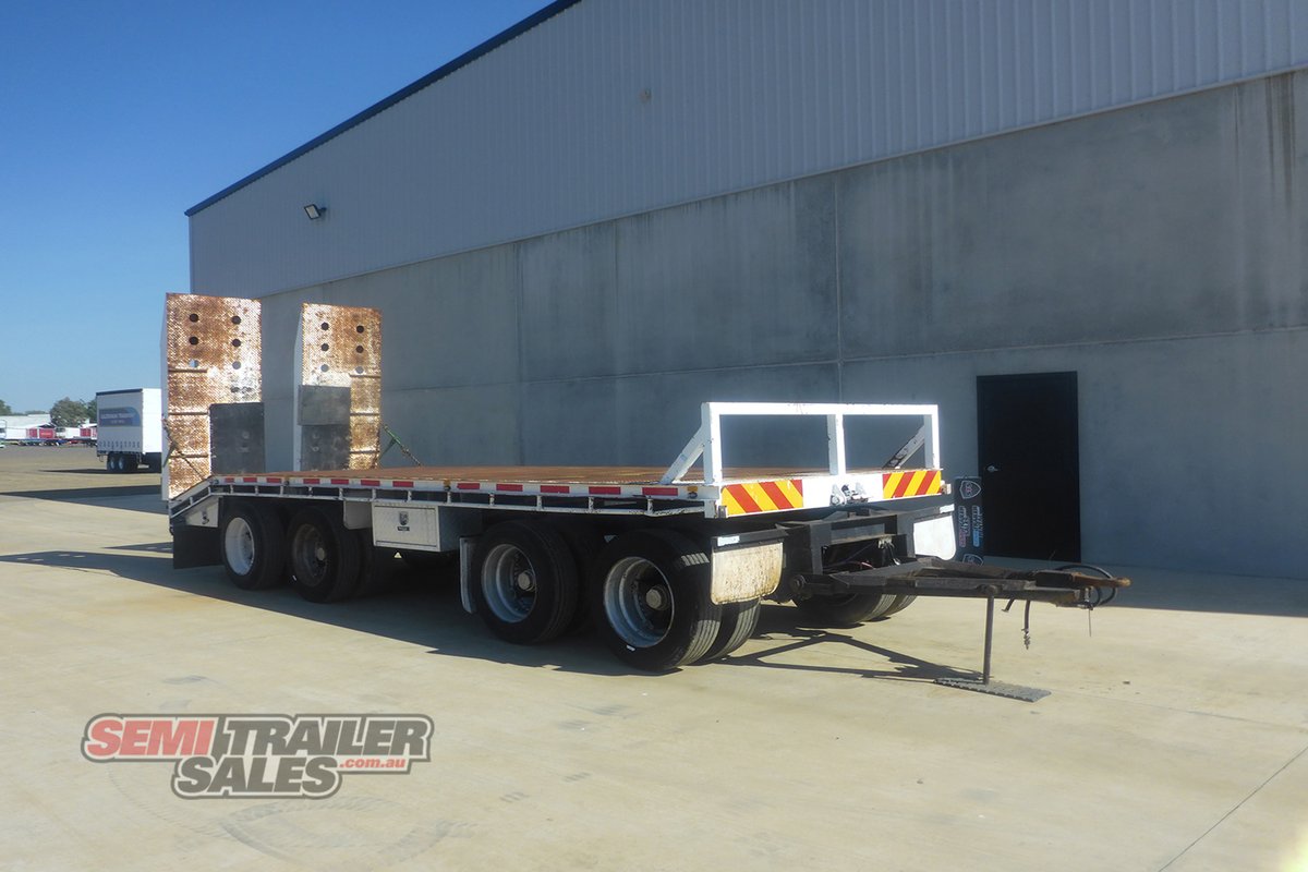 2008 WESE QUAD DOG PLANT TRAILER WITH RAMPS