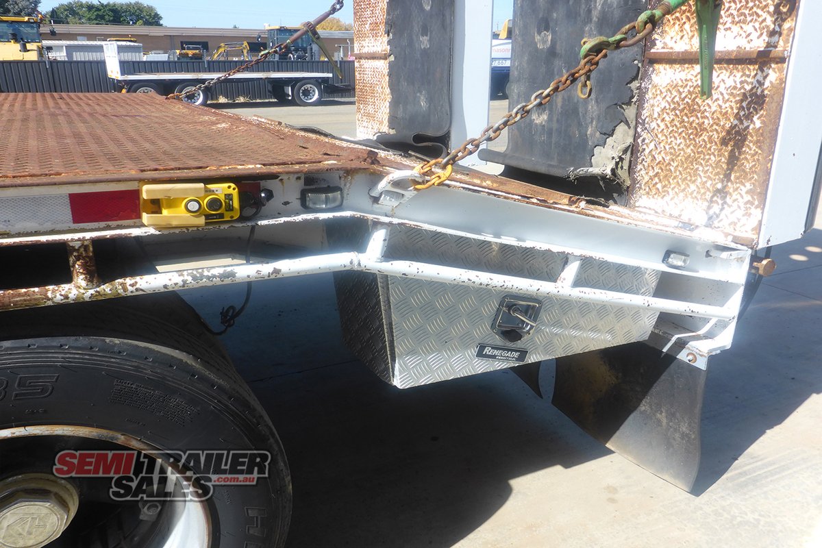 2008 WESE QUAD DOG PLANT TRAILER WITH RAMPS