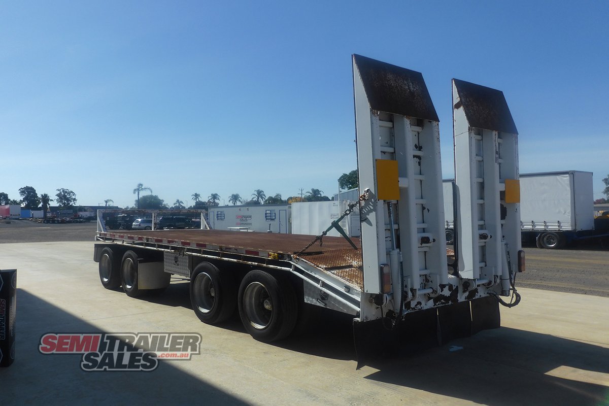2008 WESE QUAD DOG PLANT TRAILER WITH RAMPS