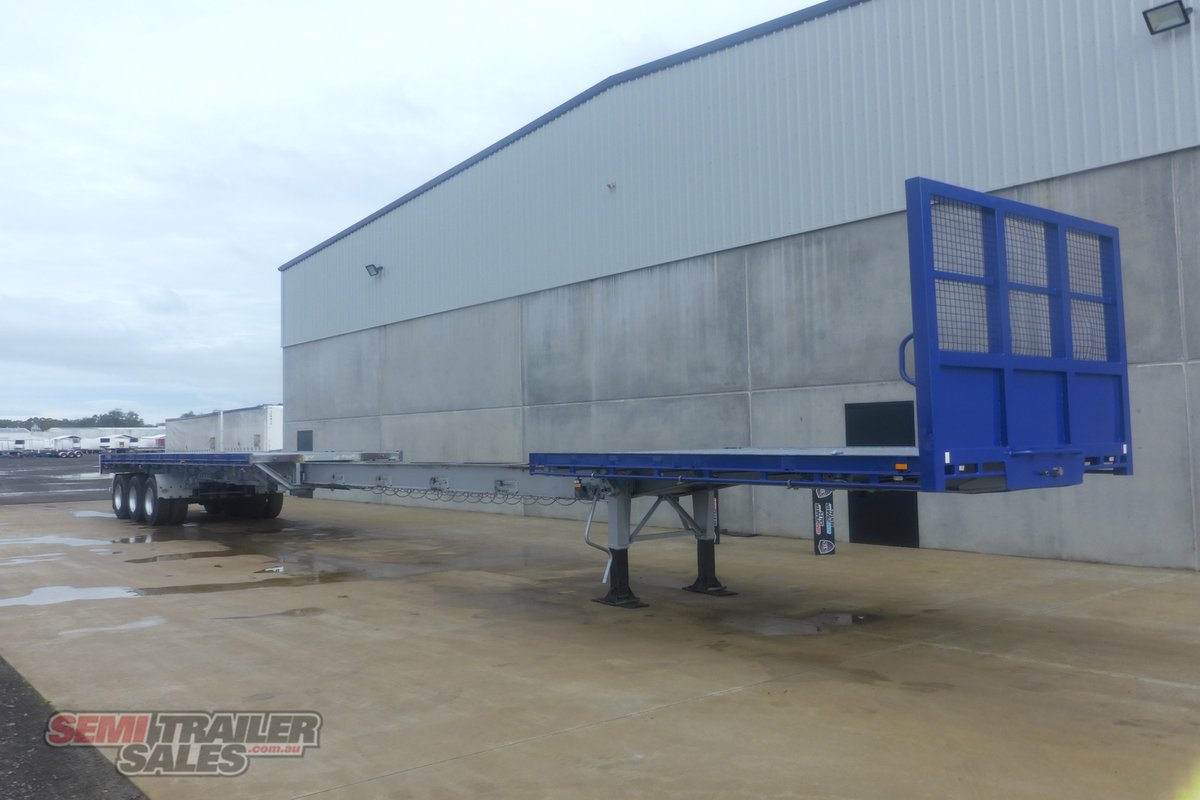 06/2006 KRUEGER 45FT-69FT FLAT TOP EXTENDABLE TRAILER
