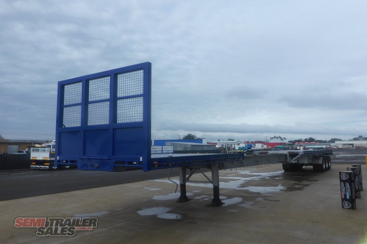 06/2006 KRUEGER 45FT-69FT FLAT TOP EXTENDABLE TRAILER