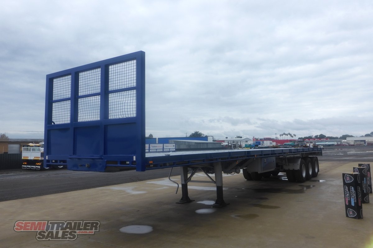 06/2006 KRUEGER 45FT-69FT FLAT TOP EXTENDABLE TRAILER