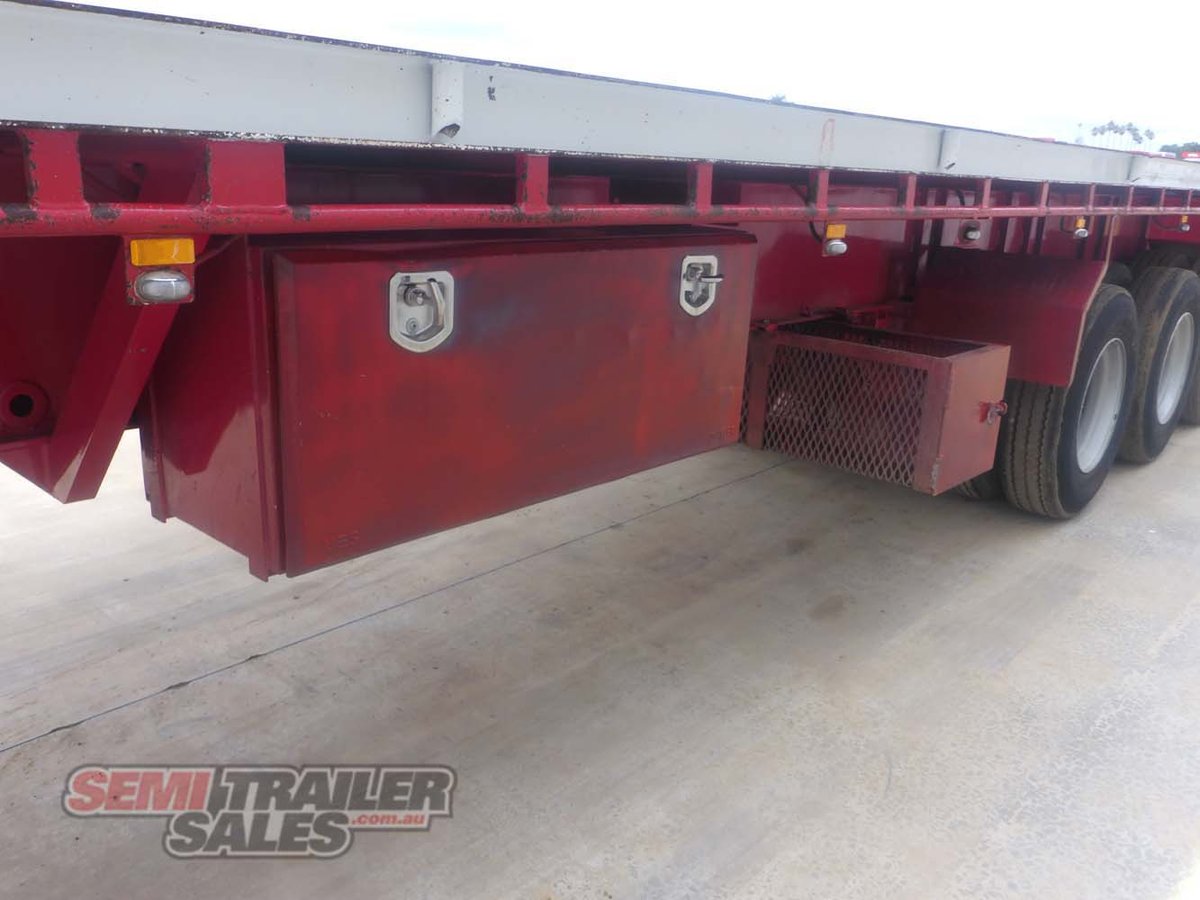 11/1999 HAULMARK 48FT-77FT EXTENDABLE FLAT TOP TRAILER