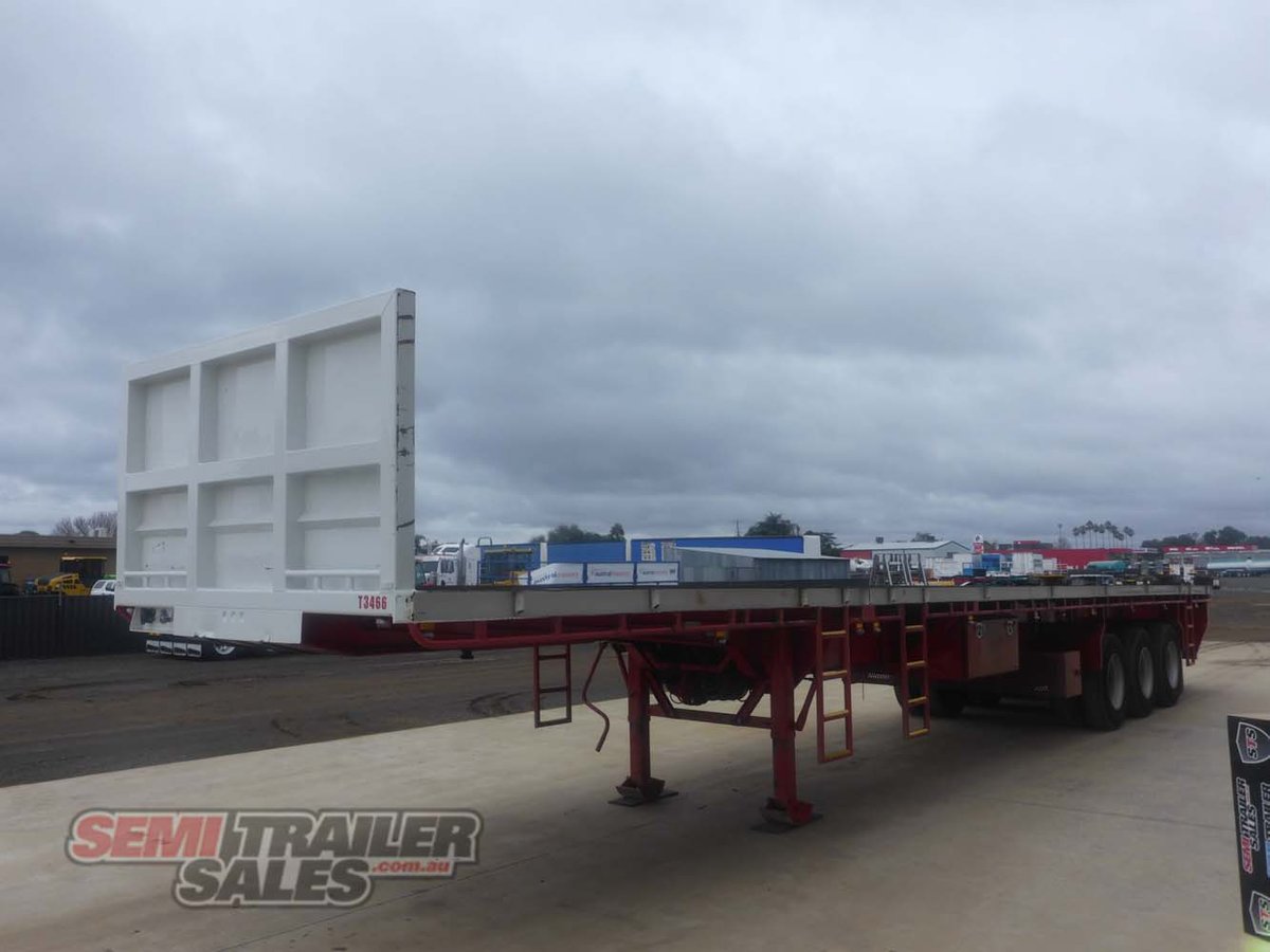11/1999 HAULMARK 48FT-77FT EXTENDABLE FLAT TOP TRAILER