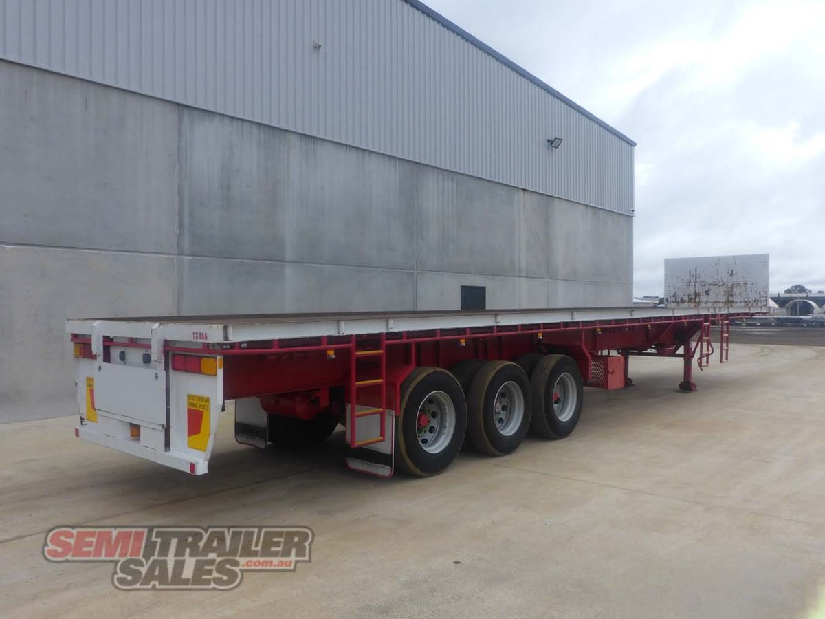 11/1999 HAULMARK 48FT-77FT EXTENDABLE FLAT TOP TRAILER