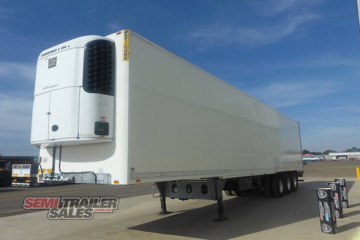 2010 MAXICUBE 24 PALLET REFRIGERATED PANTECH TRAILER