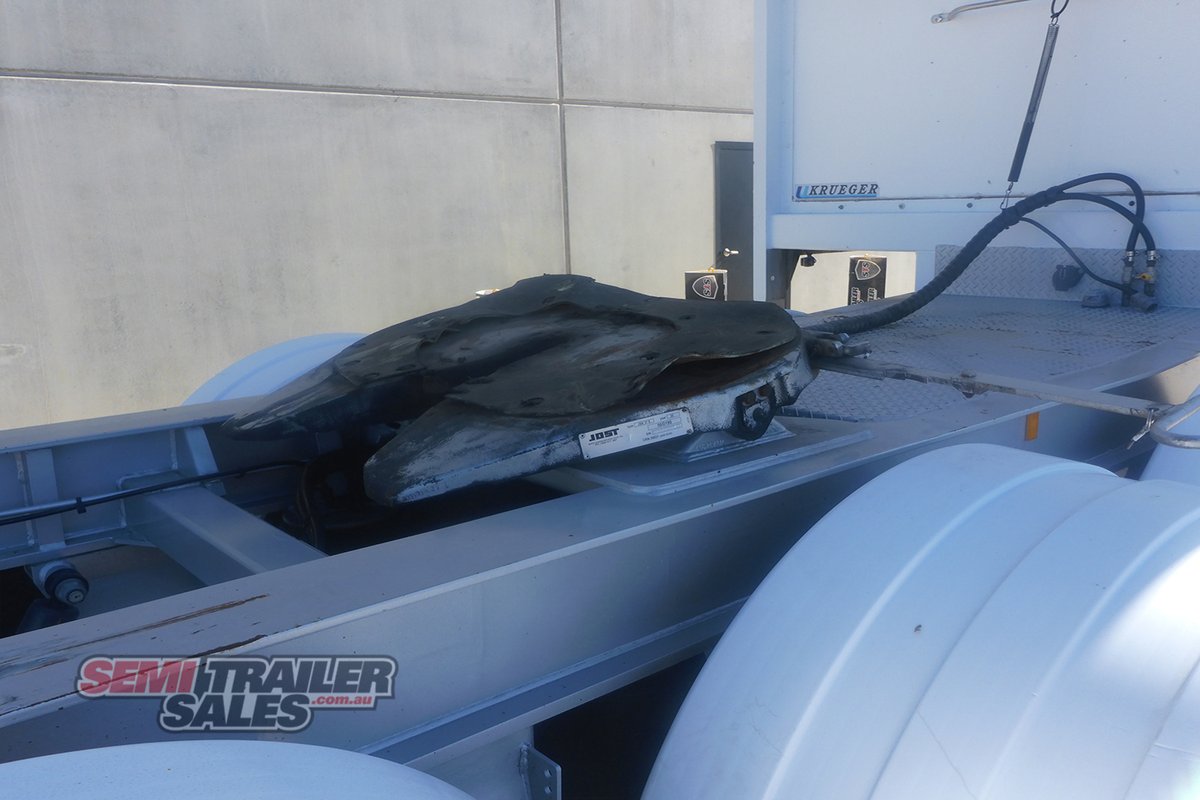 2020 KRUEGER 12 PALLET FLAT TOP CURTAINSIDER A TRAILER