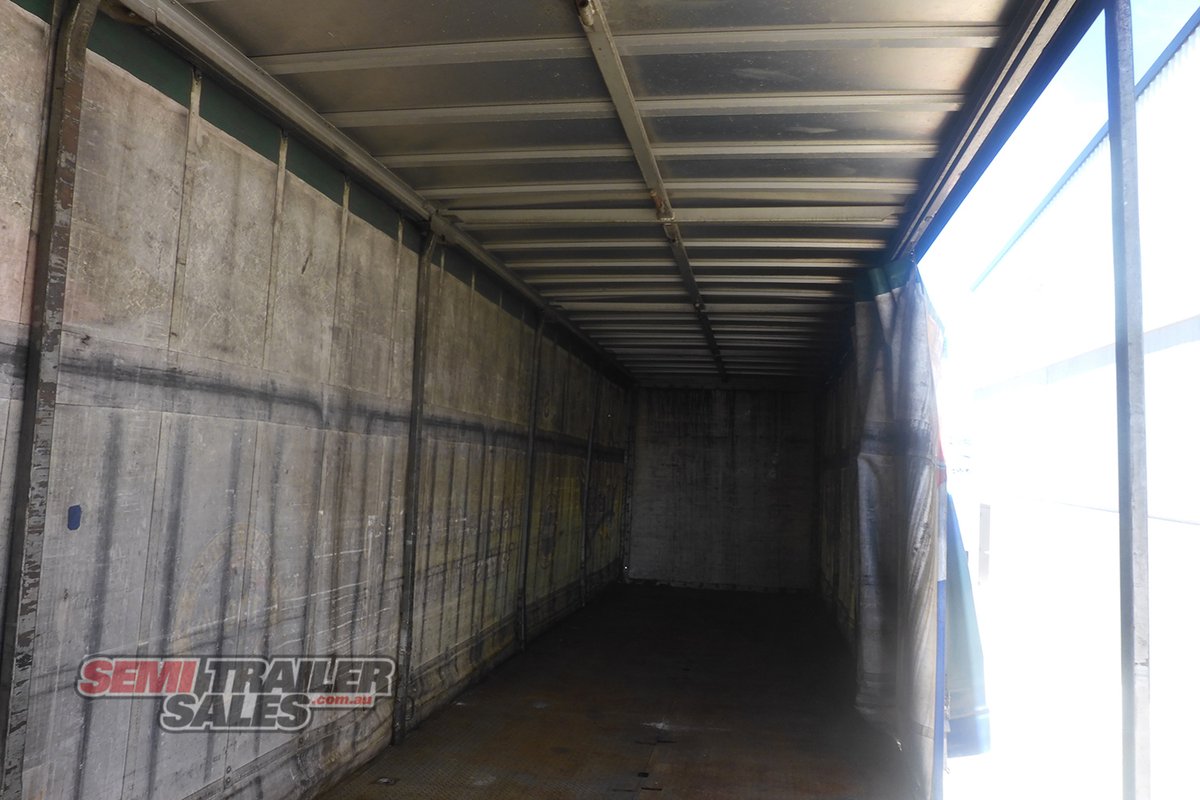2009 VAWDREY 22 PALELT CURTAINSIDER TRAILER