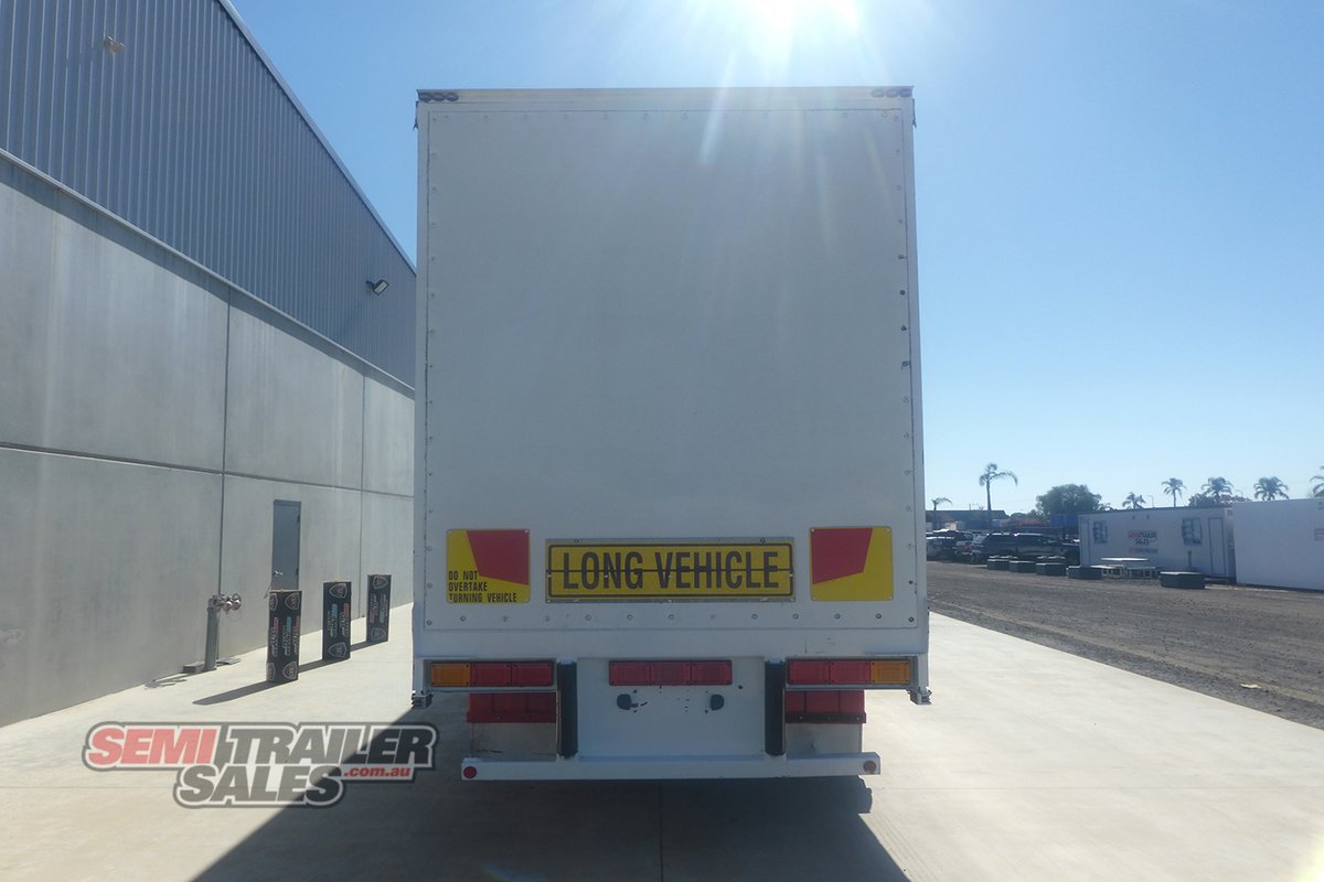 2009 VAWDREY 22 PALELT CURTAINSIDER TRAILER