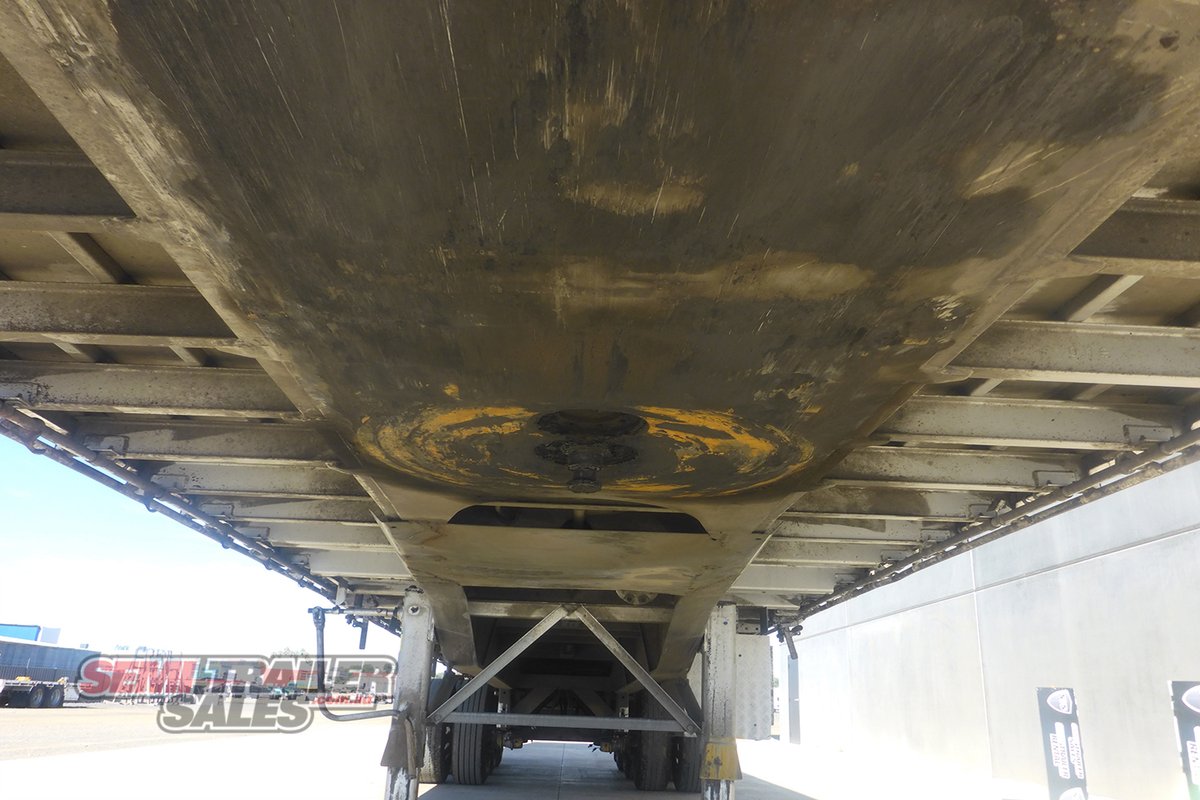 2009 VAWDREY 22 PALELT CURTAINSIDER TRAILER