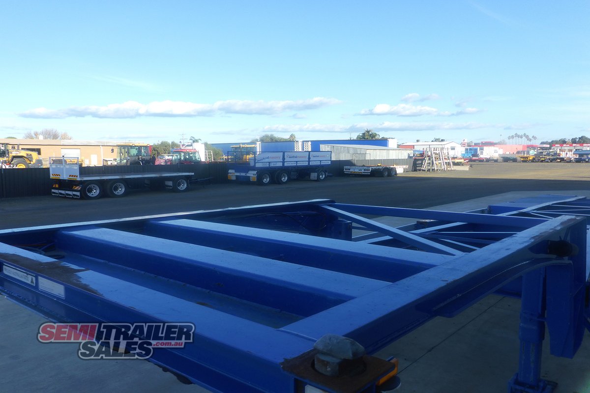 2021 MAXITRANS 40FT DROPDECK SKEL TRAILER