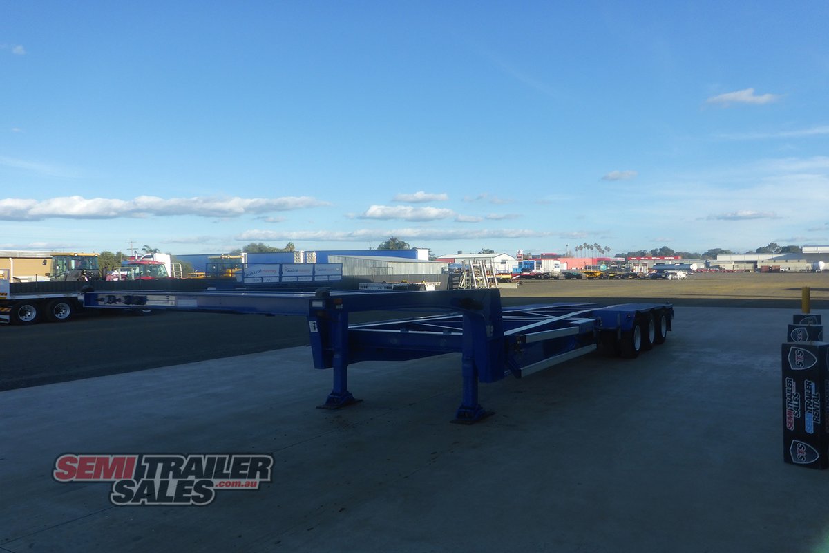 2021 MAXITRANS 40FT DROPDECK SKEL TRAILER