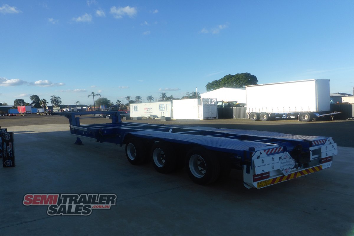 2021 MAXITRANS 40FT DROPDECK SKEL TRAILER