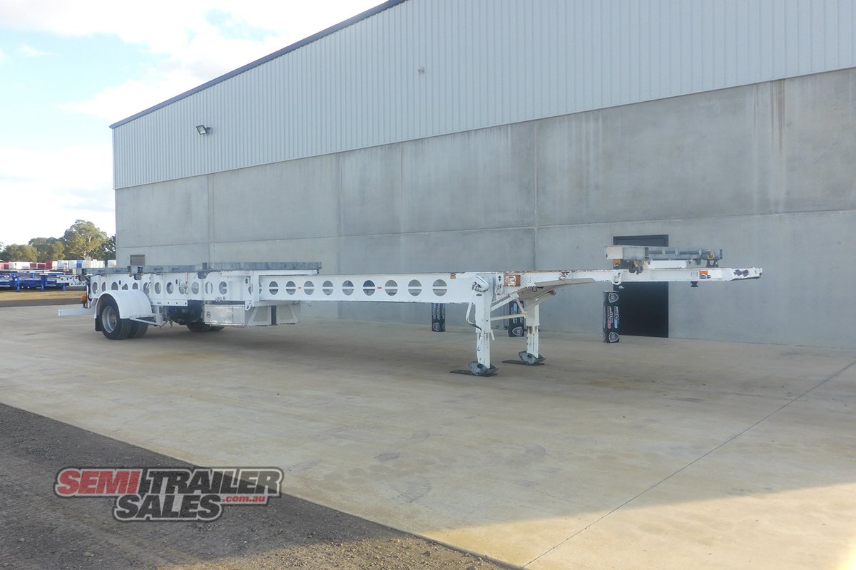 2008 MAXITRANS SINGLE AXLE EXTENDABLE POLE JINKER