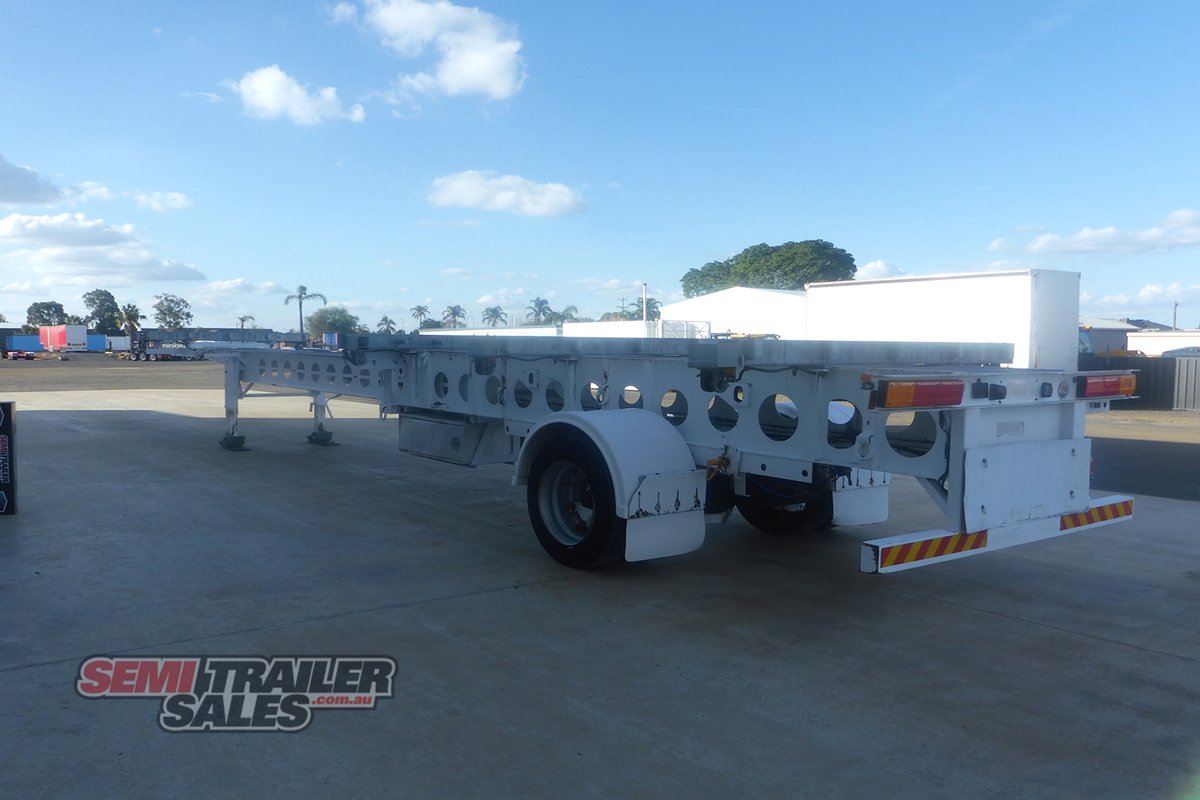 2008 MAXITRANS SINGLE AXLE EXTENDABLE POLE JINKER