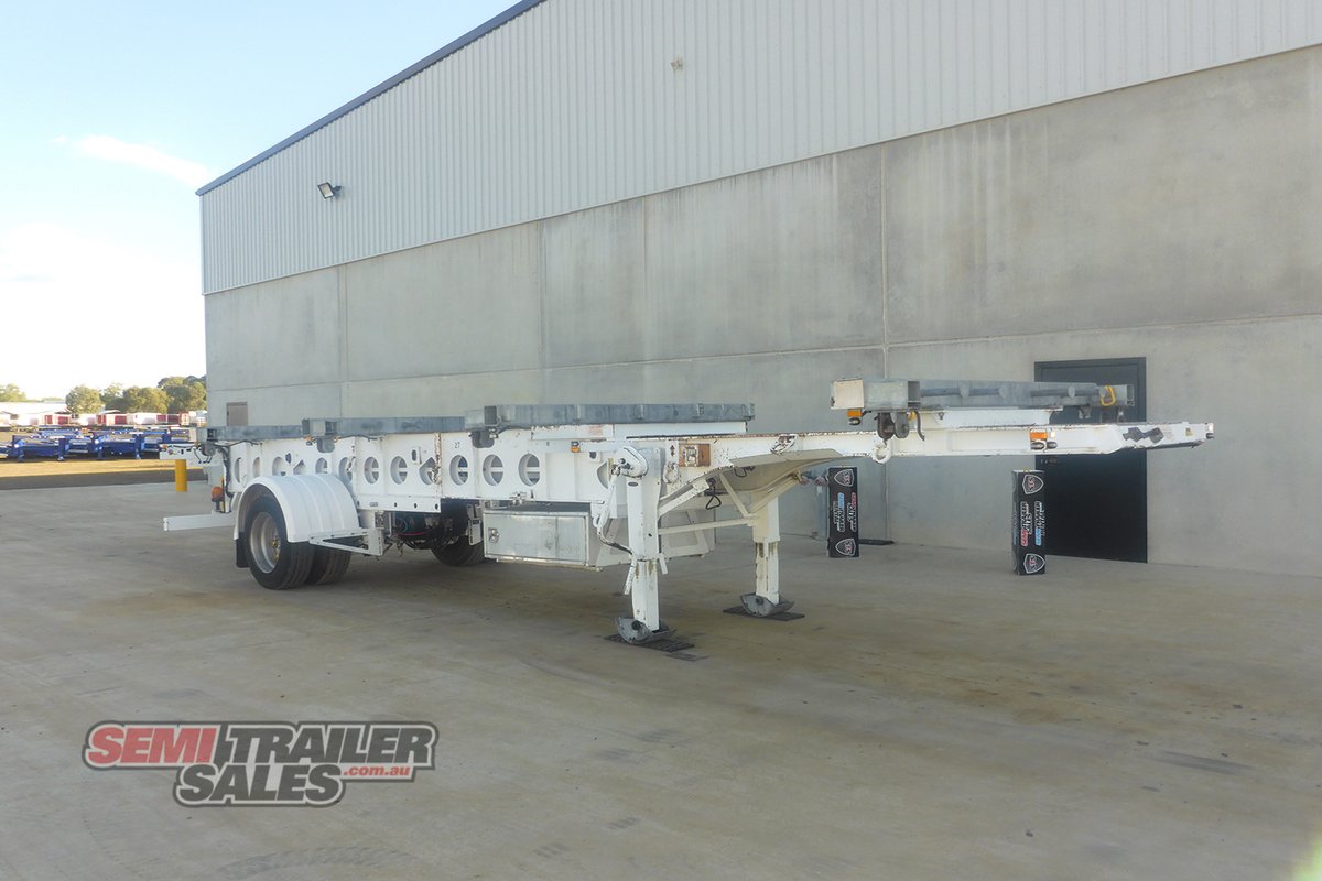 2008 MAXITRANS SINGLE AXLE EXTENDABLE POLE JINKER