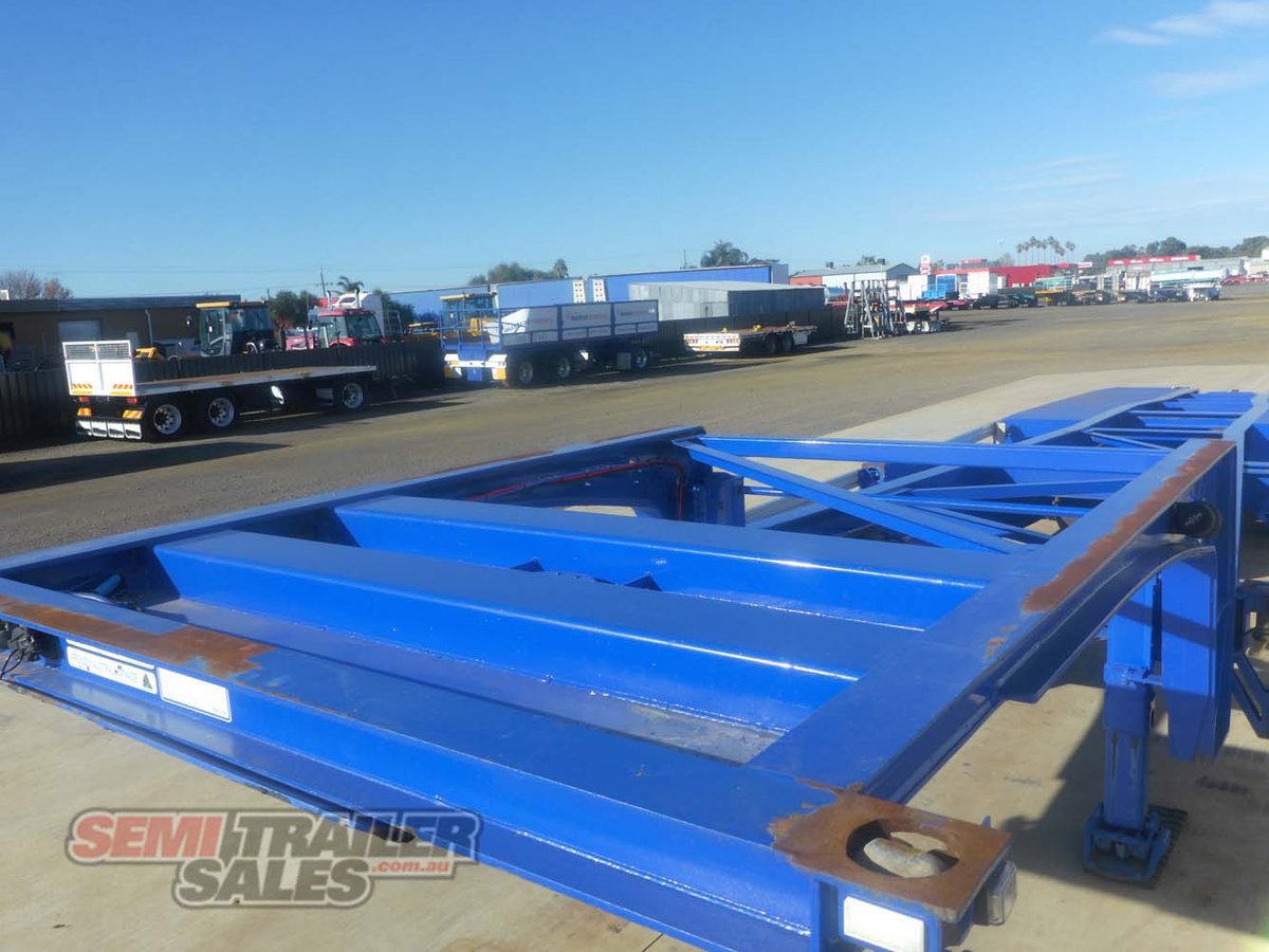 2021 MAXITRANS 40FT DROPDECK SKEL TRAILER